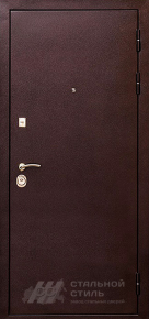 Входная дверь Порошок цвета антик №66 с отделкой Порошковое напыление - фото